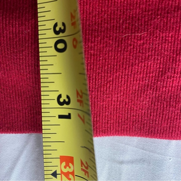 Nautica Sweater Red & Blue 1/4 Zip Pullover Sailing Jacket Preppy Sweater XL - Picture 10 of 10